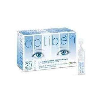 OPTIBEN OJOS SECOS GOTAS UNIDOSIS   SEQUEDAD OCULAR (0.25 ML 20 AMP)