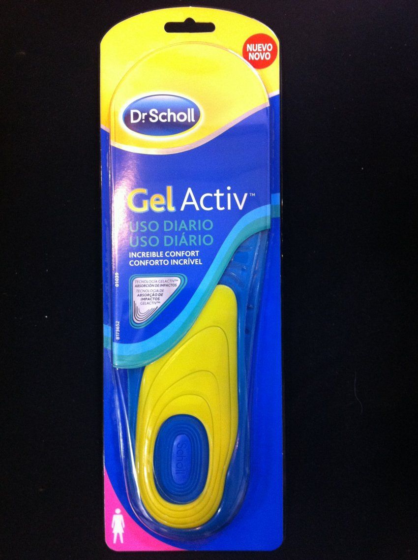 plantilla scholl gel activ.mujer