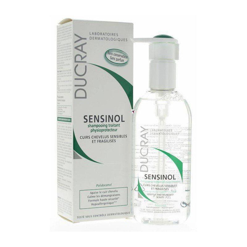 SENSINOL CHAMPÚ CABELLO SENSIBLE Y FRAGIL DUCRAY 200 ML