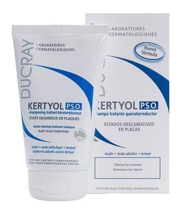 KERTYOL PSO CHAMPÚ TRATANTE QUERATORREDUCTOR  DUCRAY 125 ML