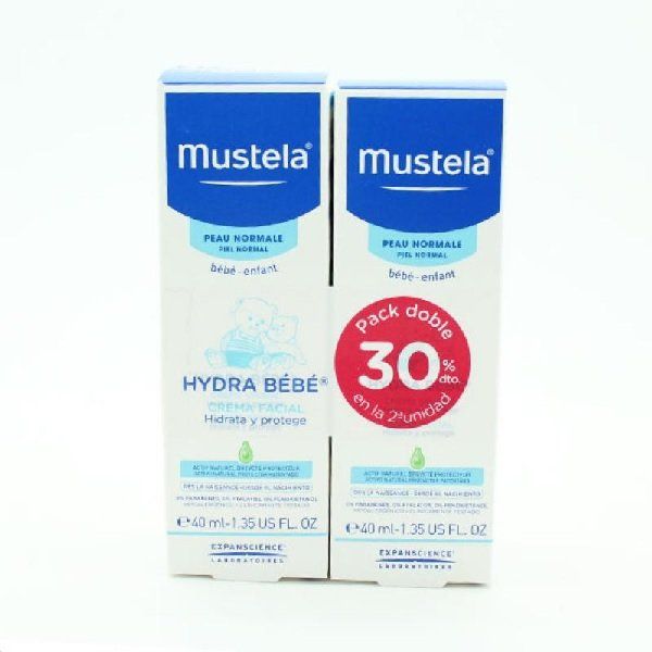 pack mustela hidra bebe 40ml  30 dto 2 unid