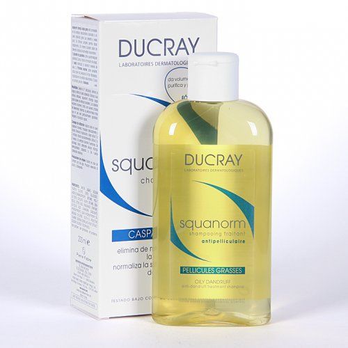 SQUANORM CHAMPÚ TRATAMIENTO ANTICASPA. CASPA GRASA DUCRAY 200 ML