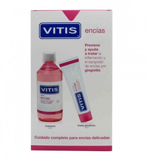 VITIS ENCIAS COLUTORIO 500 ML + PASTA 100 ML