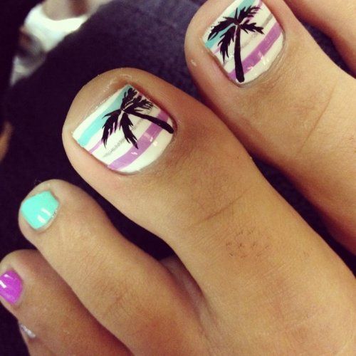 uñas pies