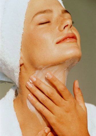cremas para el cuello